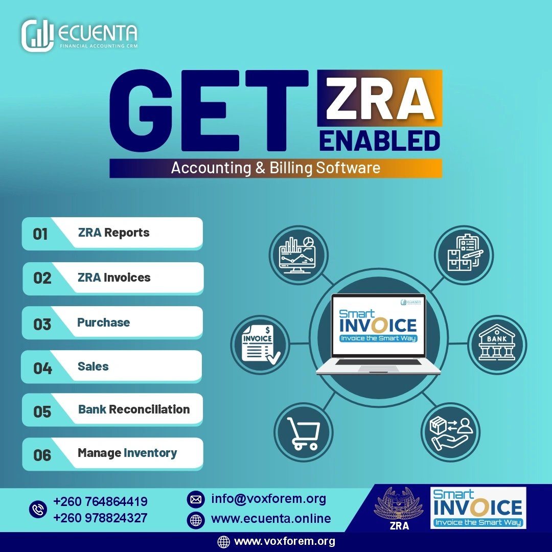 ZRA Smart Invoicing: All You Need to Know About Zambia's Electronic Billing System